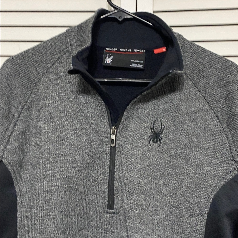 Spyder Outbound Half Zip Core Pullover Sweater Size M - Picture 3 of 5